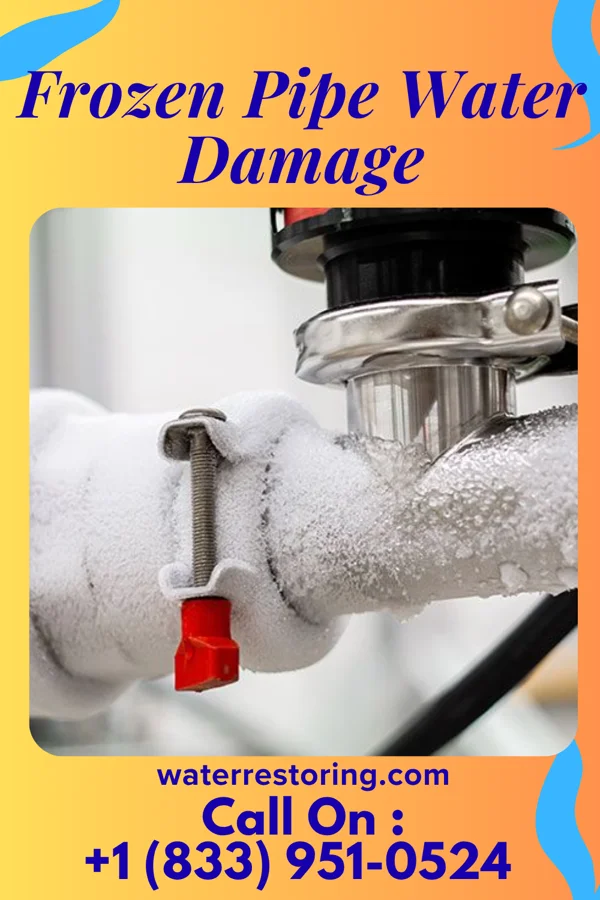 Frozen Pipe Water Damage in Arnolds Park, IA